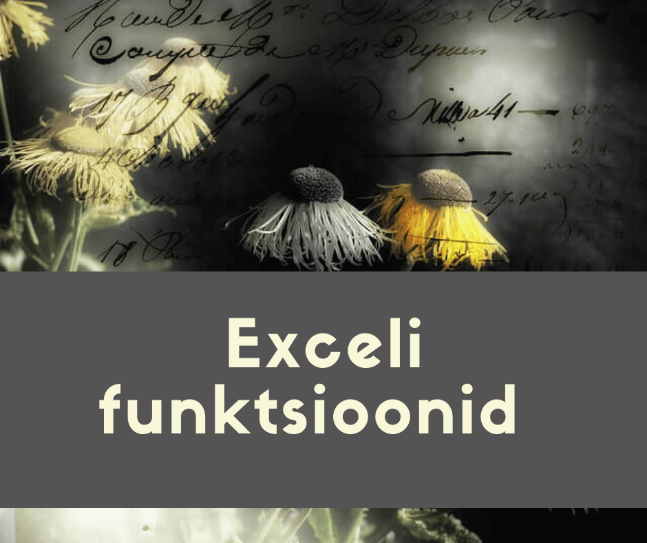 exceli funktsioonid