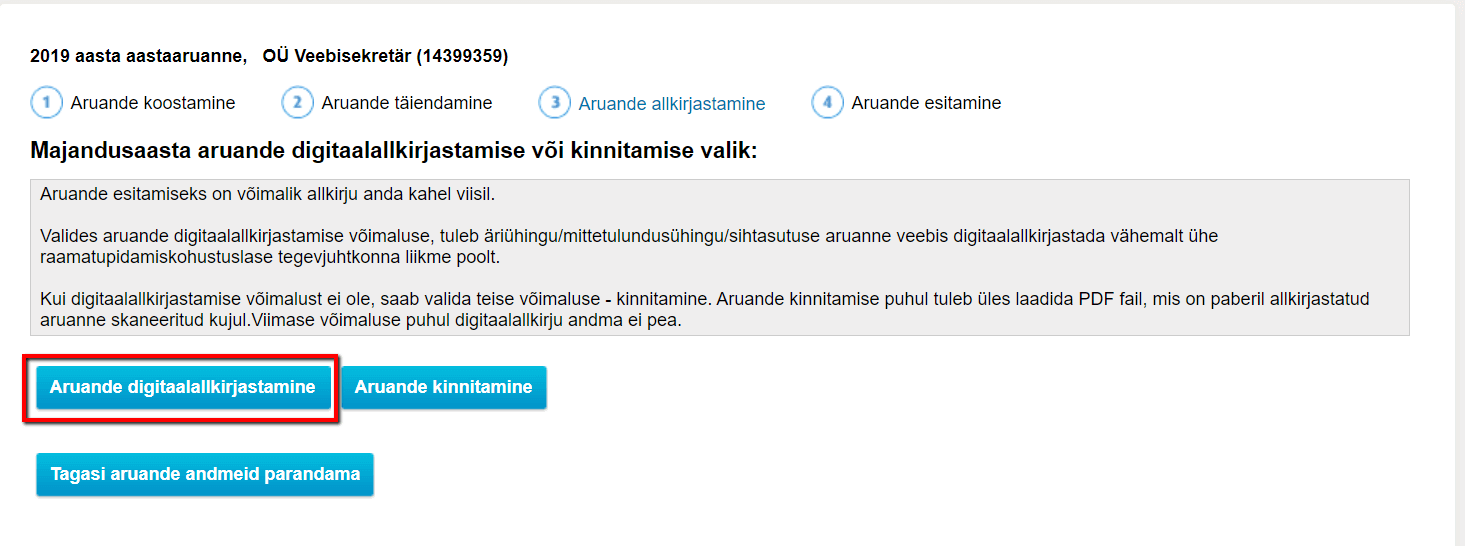 Mikroettevõtte aastaaruande koostamine